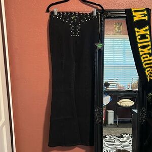 Brand new frankie and the studs studded low rise flare